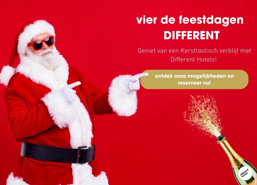 Vier de feestdagen DIFFERENT